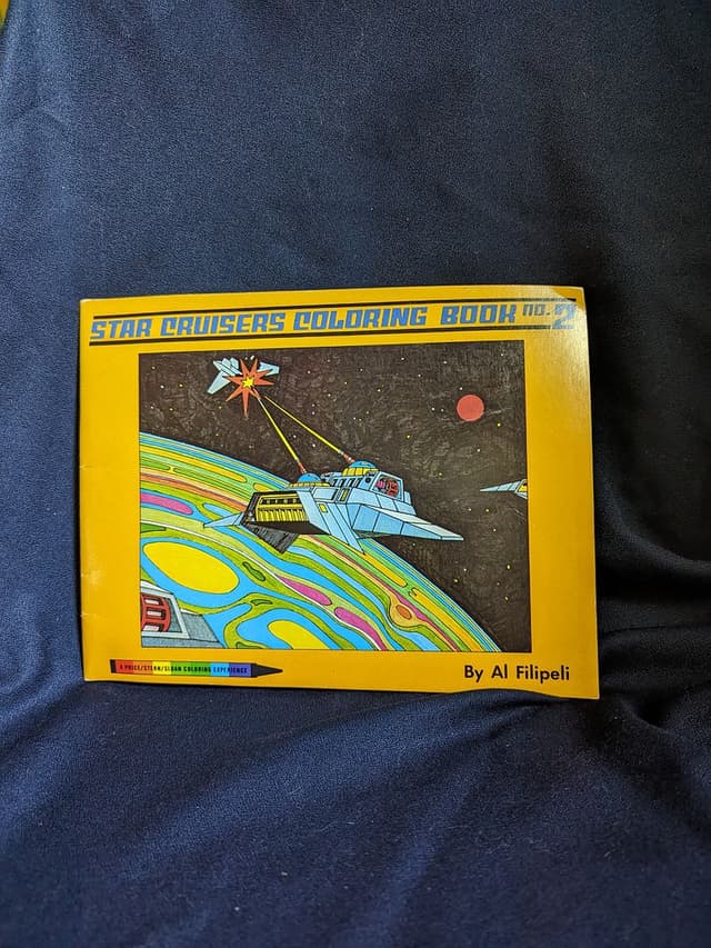 Star Cruiser Coloring Book No 2, Al Filipeli